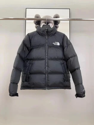 The North Face Nuptse Black Parka