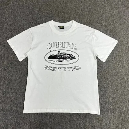 Corteiz Rules The World White T-Shirt