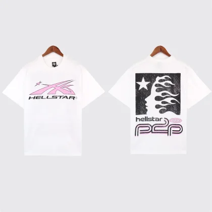 Hellstar Studios White 'PCP' Graphic T-Shirt